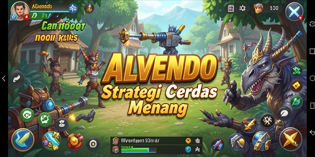 Menjelajahi medan perang strategis dalam ALVENDO.