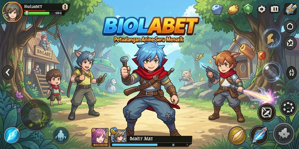 Tampilan menarik dari gameplay seru BIOLABET yang penuh warna.
