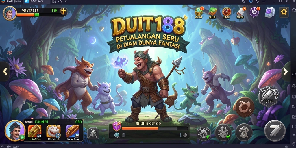 Tampilan menarik dalam gameplay petualangan DUIT188.