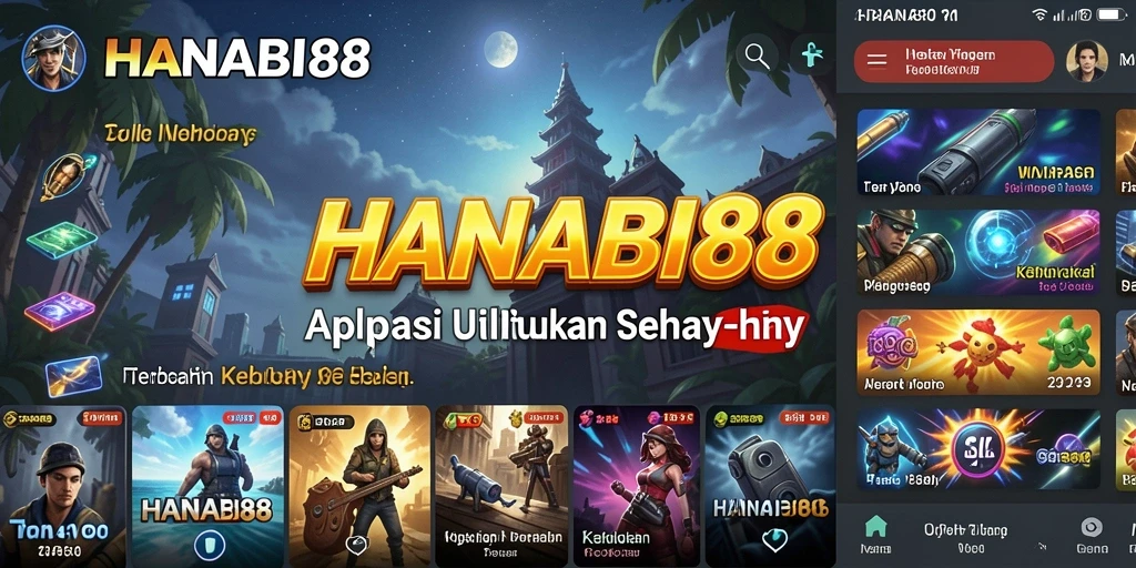 Screenshot gameplay HANABI88 yang menampilkan fitur Utility.