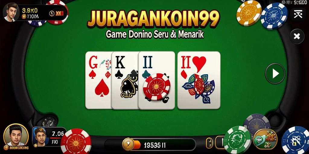 Tampilan gameplay JURAGANKOIN99 yang seru dan menyenangkan.