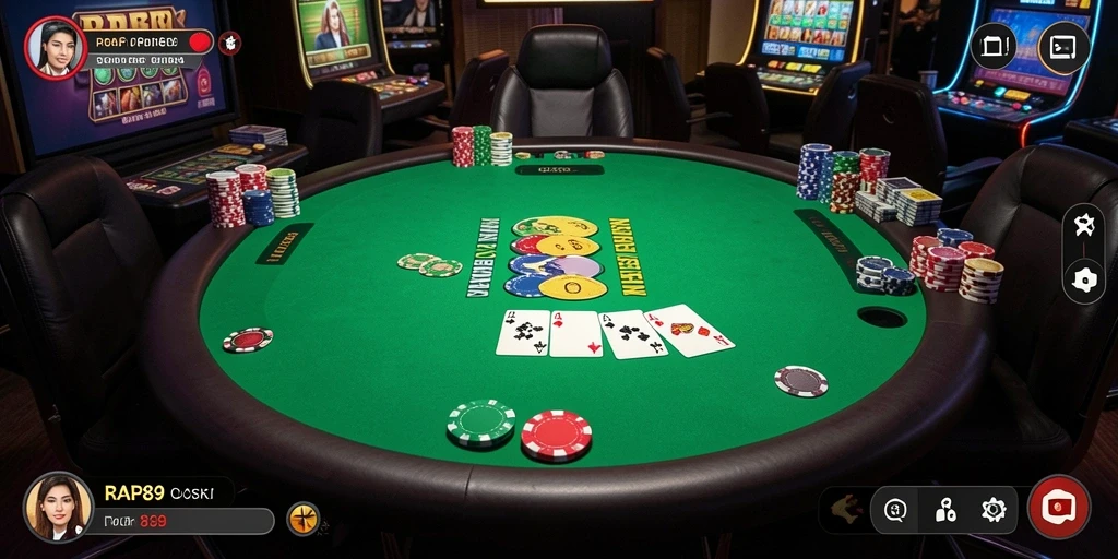 Gameplay Poker yang seru dan menarik di RAP89.