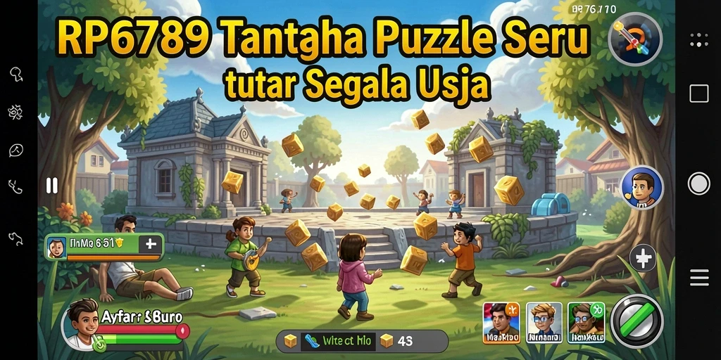 Gameplay RP6789 menampilkan puzzle yang menarik dan menantang.